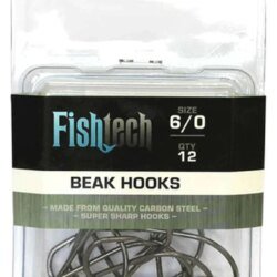 Fishtech Beak Hooks 6/0 (12 per pack)