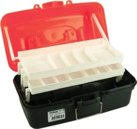 2 Tray Tackle Box - Red  - Pro Hunter