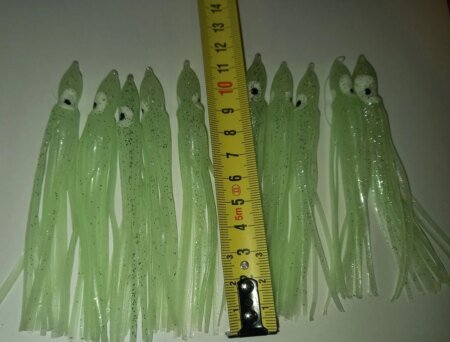 11cm Octopus Luminous Skirts ( Pack of 10)