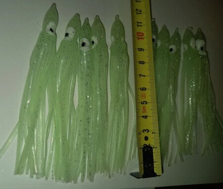 11cm Octopus Luminous Skirts ( Pack of 10)