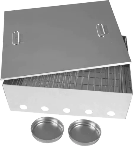 Large Stainless Steel Smoker - Kiwi Sizzler