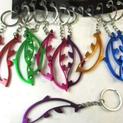 Key Ring With Dolphin / Bottle Opener - Random Colour