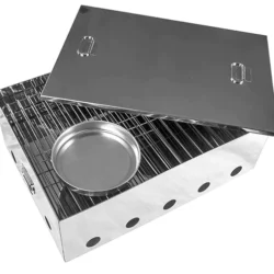 Two Tray Portable Stainless Steel Smoker - Kiwi Sizzler