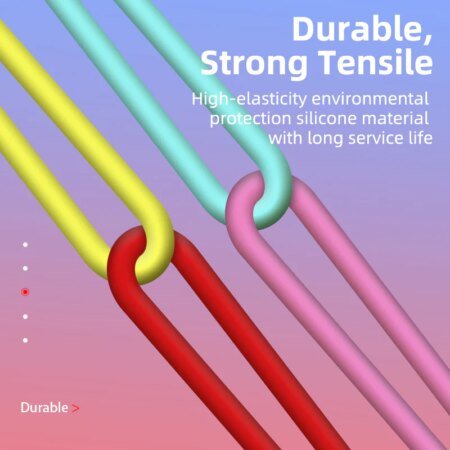 Magnetic Charging Cable - Liquid Silicone  - Micro USB - 2M Cable