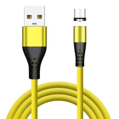Magnetic Charging Cable - Liquid Silicone  - Micro USB - 2M Cable