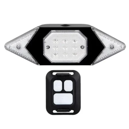 Rear Bicycle  Smart Bike Lamp  With Remote- Easy Install