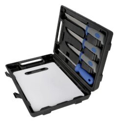 5pc Fillet Knife Set  with Board and Sharpener