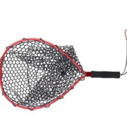 57cm Kayak Landing Net with Leash - Red