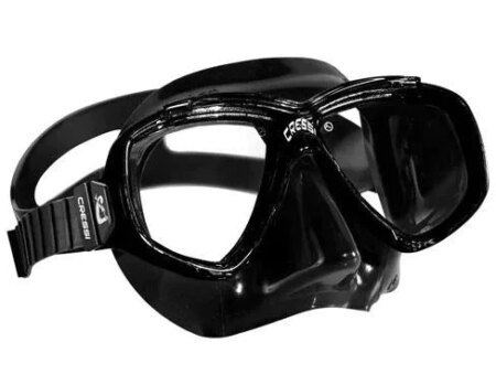 Cressi Perla Dive Mask Dark - Black