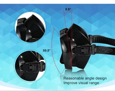 Anti Fog Low Volume Silicone Dive Mask