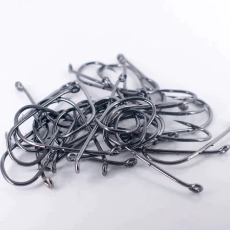 50pcs Double-backed 6/0  High Carbon Fishing Hooks