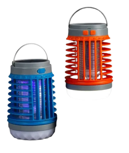 Rechargeable 3 in 1 Mosquito Zapper - Lantern & Torch USB / Solar