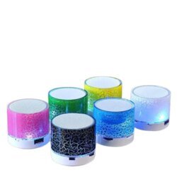 Portable Bluetooth mini speakers  LED