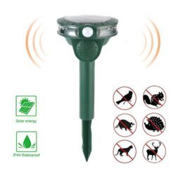 Ultrasonic Outdoor Bird and  Cat Repeller - Solar Powered